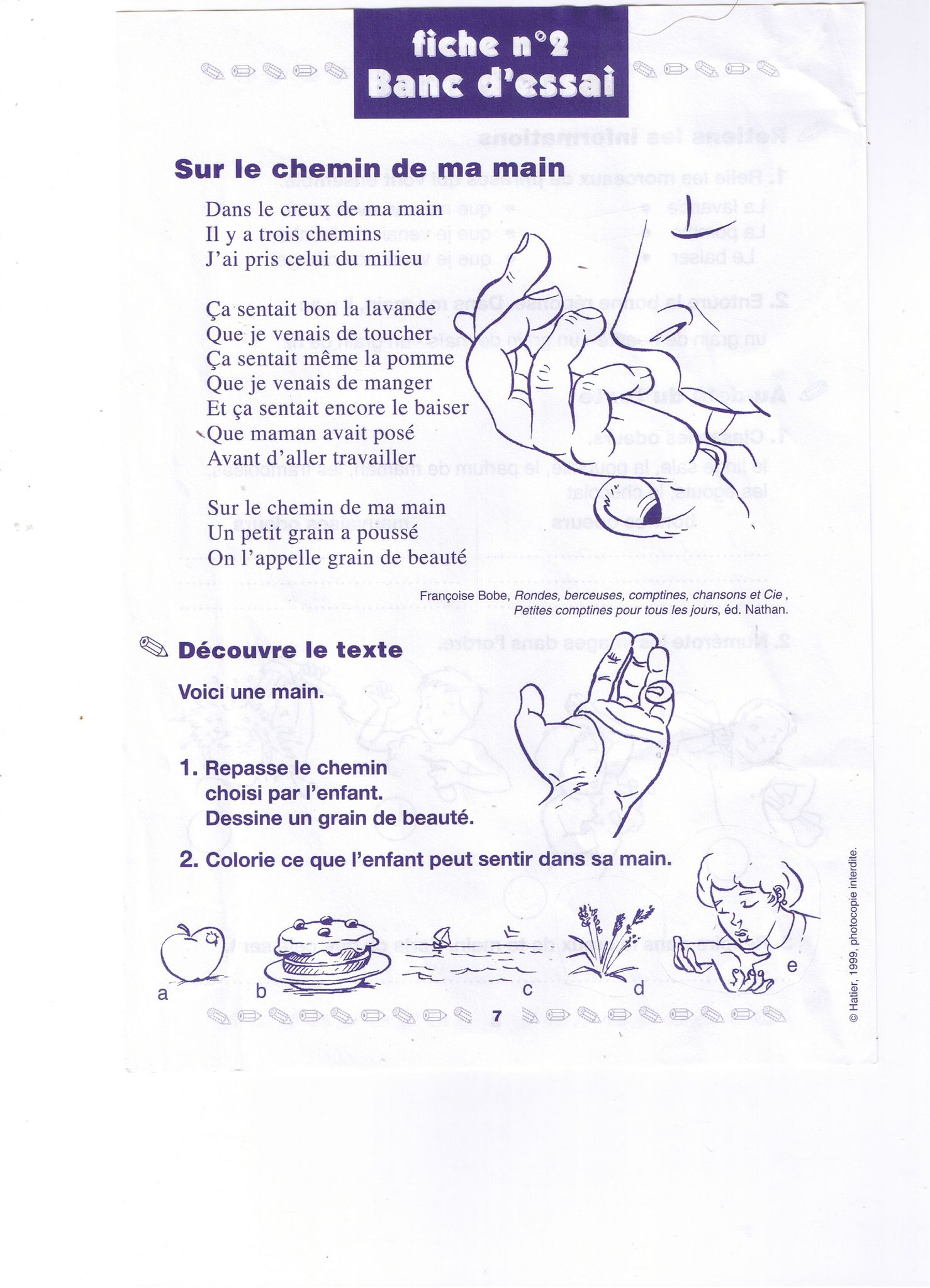 Exercices Lecture Compréhension Ce1 Pdf fiche de lecture et compréhension CE1 (N °2) - sab ' bricole