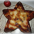 Gâteau aux pommes, poires,mascarpone /ricotta et raisins secs
