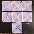 Pink square blanket - rdv n°2