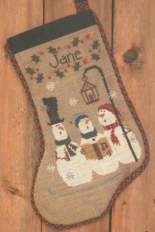 CHRISTMAS CAROLS STOCKING 001