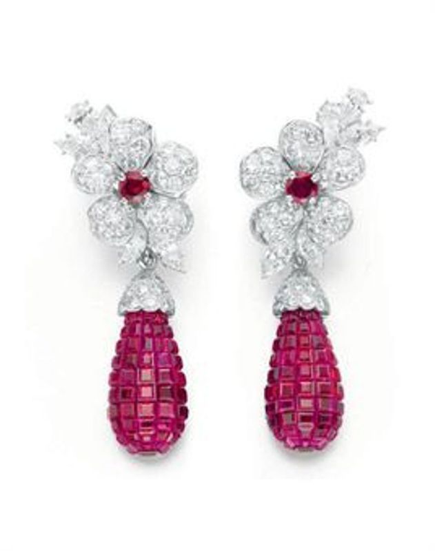 Atours Mysterieux ruby and diamond necklace Van Cleef and Arpels