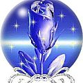 Signification de la rose bleu