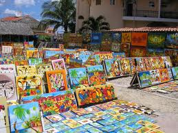 peinture sur toile republique dominicaine