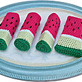 Pastèque au crochet