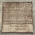 Tryphena's sampler (1841)