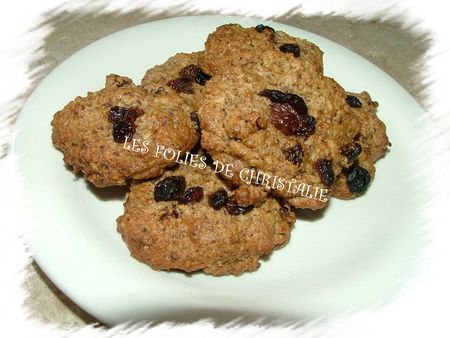 Cookies aux raisins secs 4