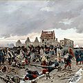 De Neuville, bivouac après la bataille du Bourget (1872)
