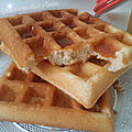 Gaufre au yaourt