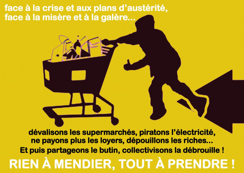 Rien à mendier, tout à prendre