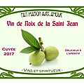 Vin de noix de la saint jean