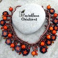 bracelet nectarine rouge
