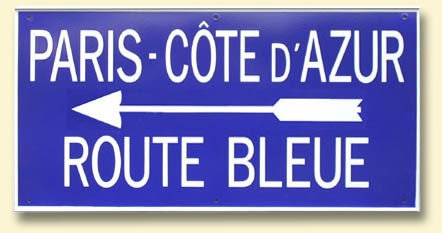 Route bleue