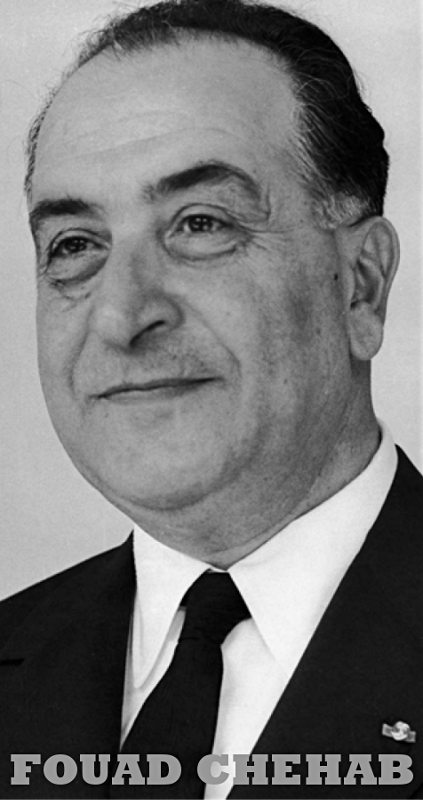 1958-president Fouad Chehab