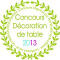 Concours décoration de table ! 