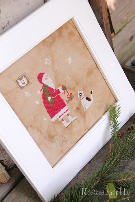 santa and the cat 1