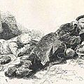 De Neuville, prisonniers allemands (étude)