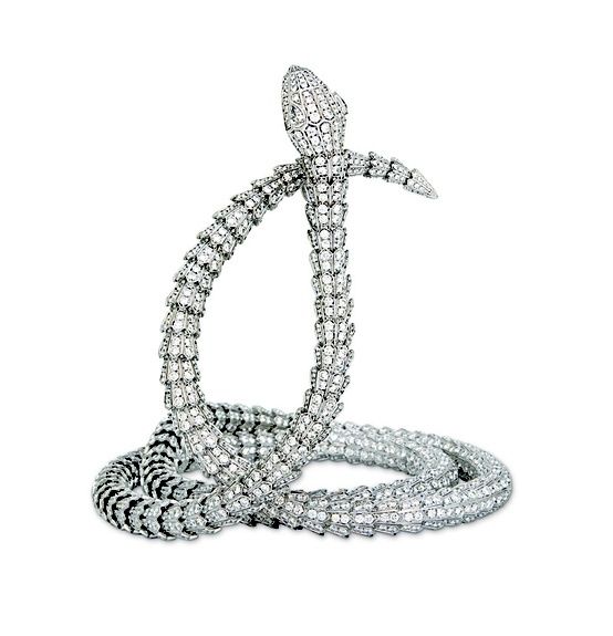Bulgari Serpenti High Jewelry Collection snake necklace - Alain.R.Truong