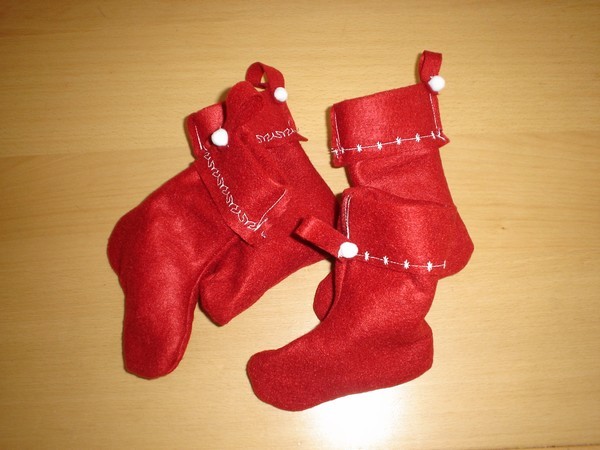 chausson de père noël - NS Creative