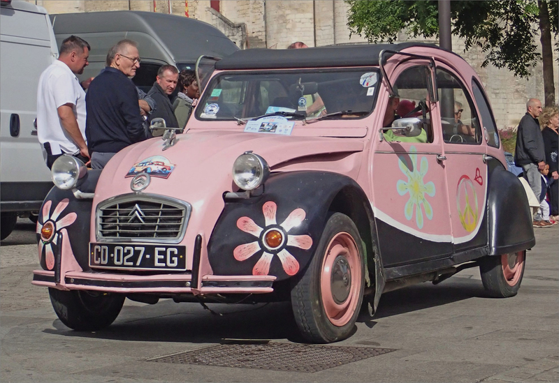 Niort 2 CV power flower 160619