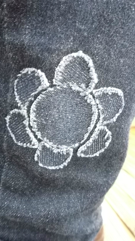raccommodage fleur