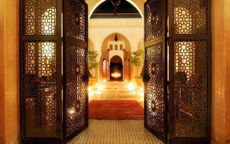 Les Portes Traditionnelles Des Riads Styles Marocaines