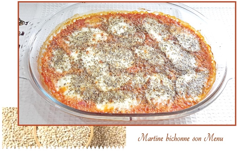quinoa à la pizzaïola quinoa à la pizzaïola