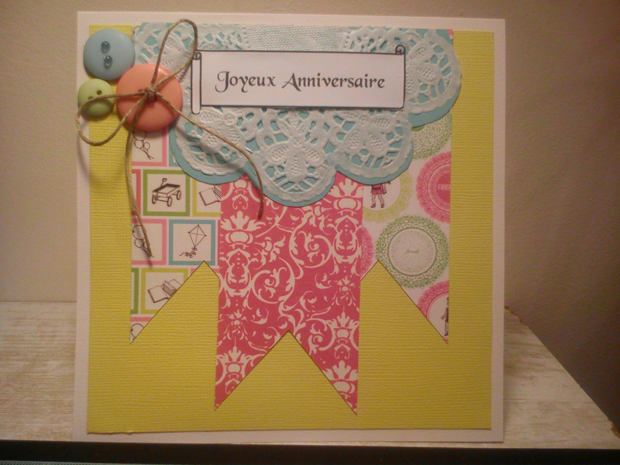 Cartes D Anniversaire Pour Ma Lili Les Creations De Fred0une63