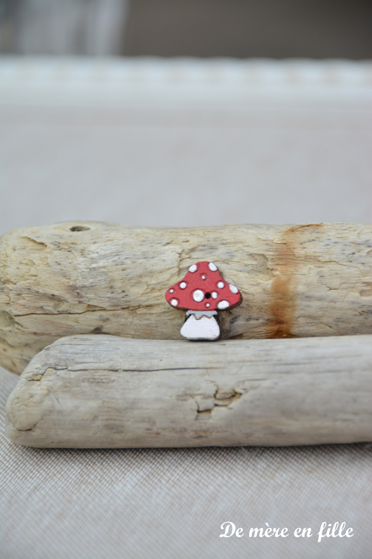 champignon rouge etit