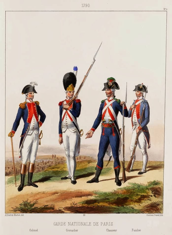 Le 9 août 1790 à Mamers : conflit entre la garde nationale et la municipalité.
