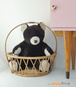 CHEVET-ROSE-RUBAN-PANIER-ROTIN-muluBrok-Vintage