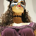 Dummy wearing a traditional dress during the day of the dead. « Spectre » 2015. Photo: Olivier Daaram Jollant © 2016
