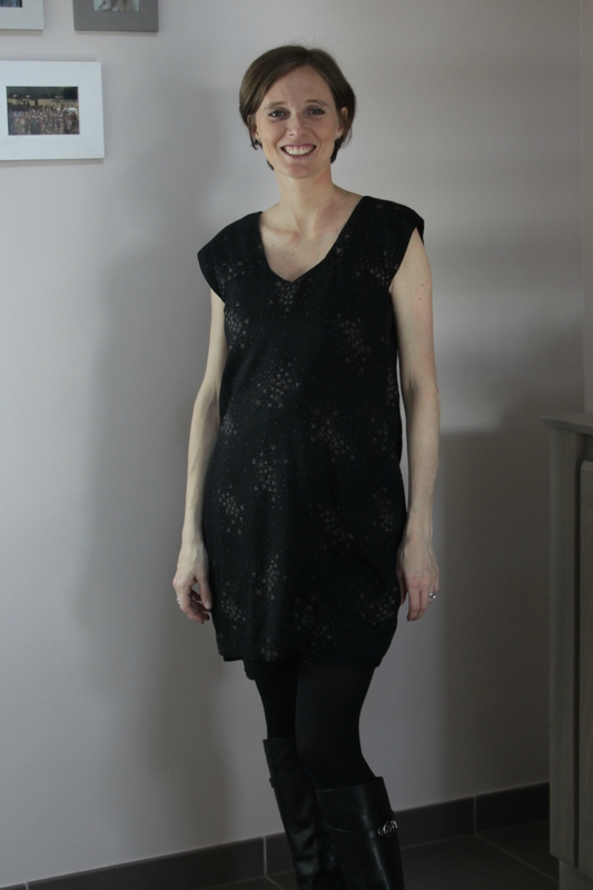 Robe Gig Maison Victor Tissu lili atelier brunette (2)