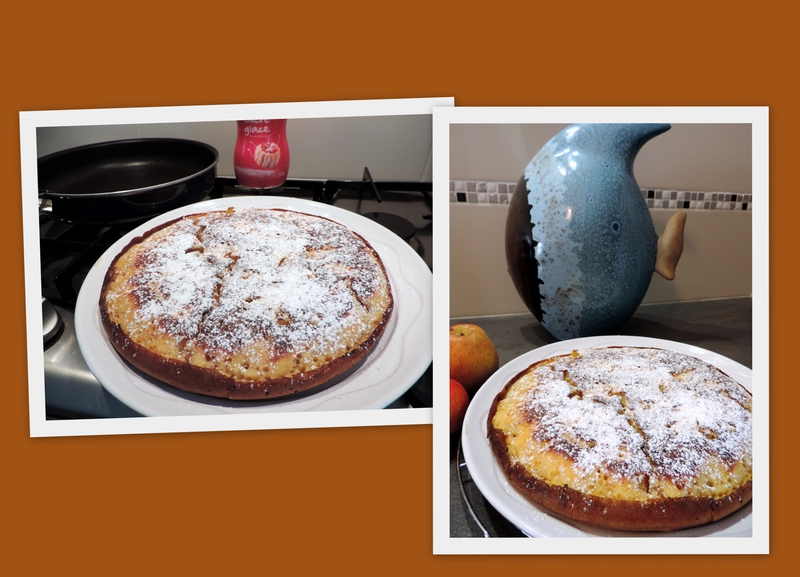 06Gâteau aux pommes à la poële