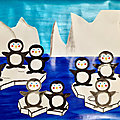 Les pingouins sur la banquise