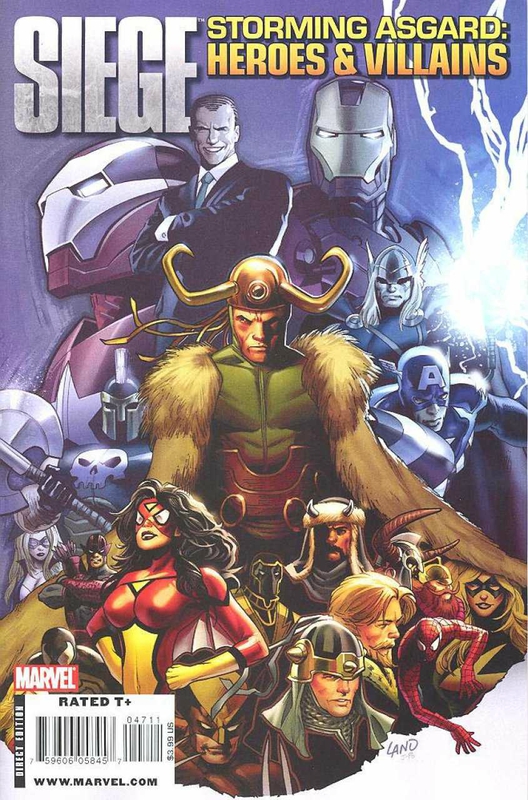 siege storming asgard heroes & villains