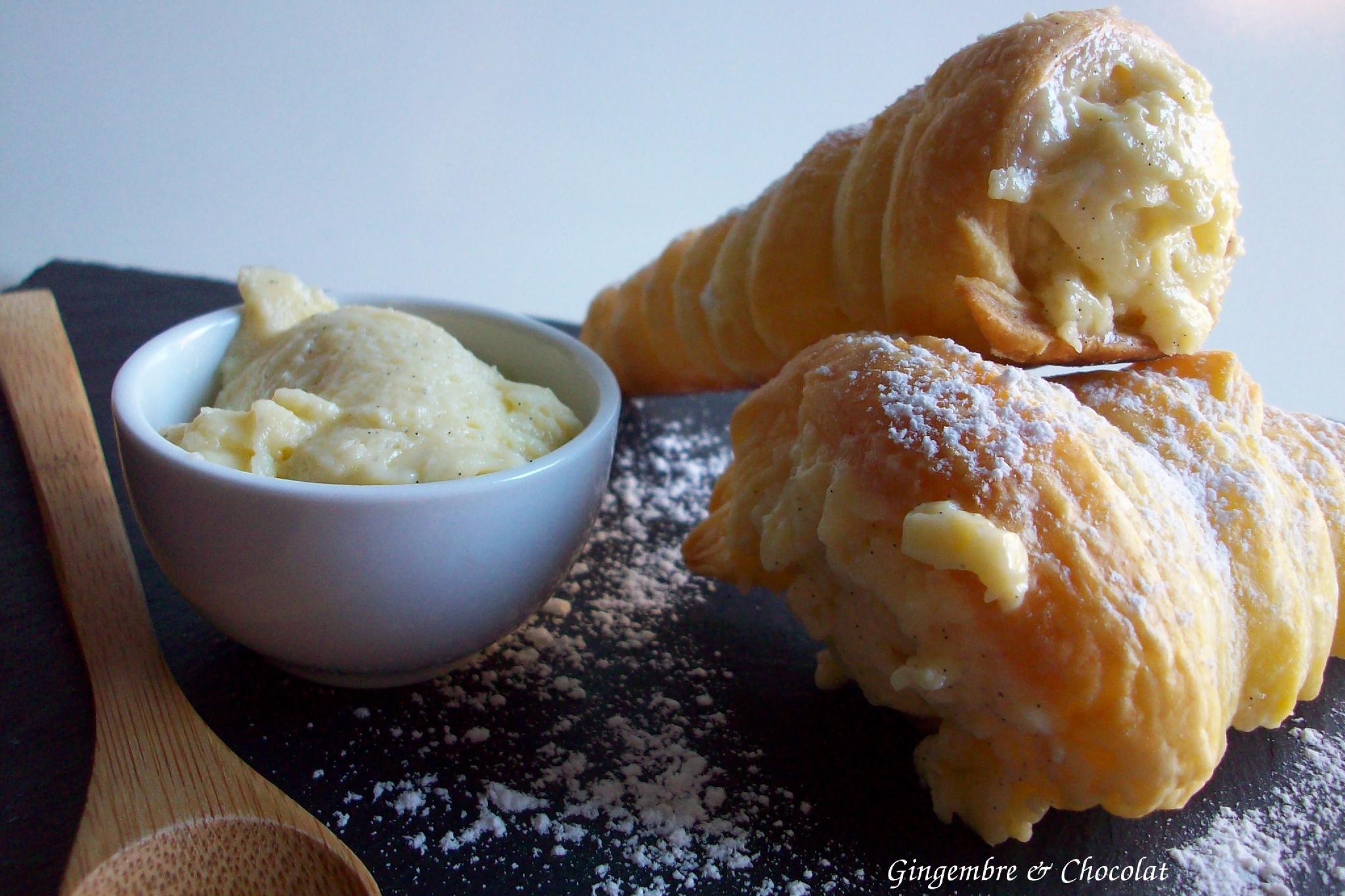 À LA CRÈME PÂTISSIÈRE Gingembre & Chocolat