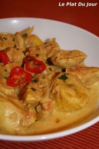 Curry De Poulet Creole Aux Bananes Plantain Un Plat Bien Epice