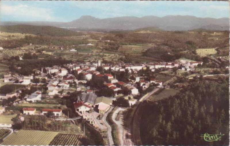Trans en Provence-Vue générale-Années 50