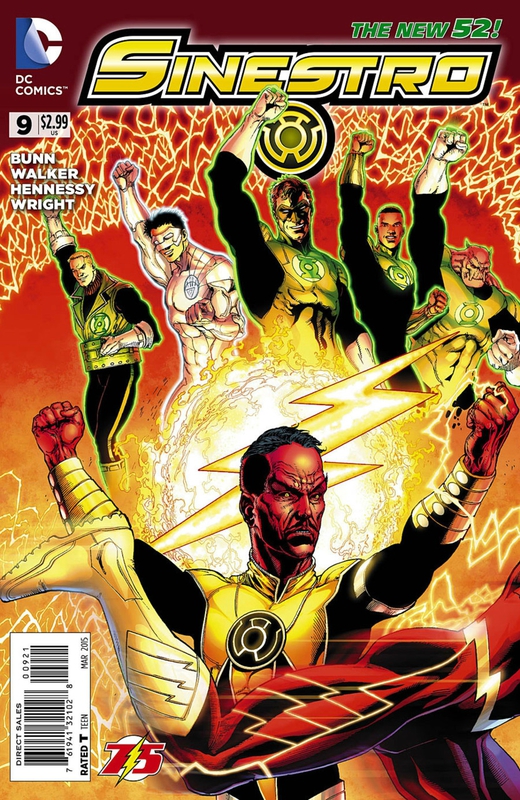 new 52 sinestro 09 flash variant