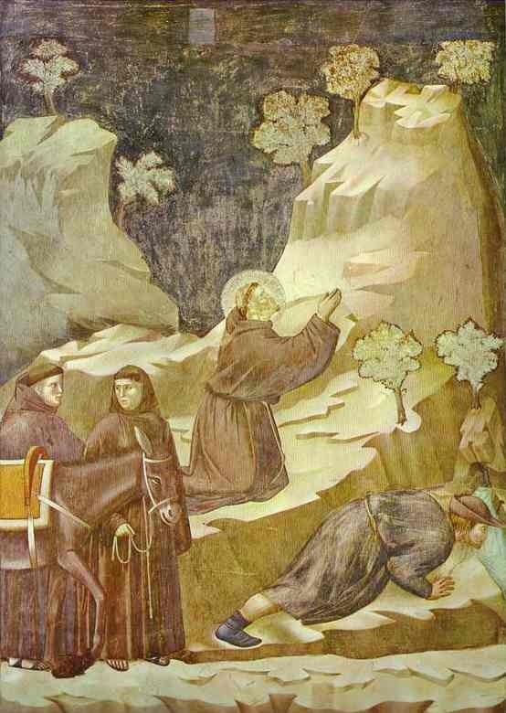 Saint François en prière sur l'Alverne