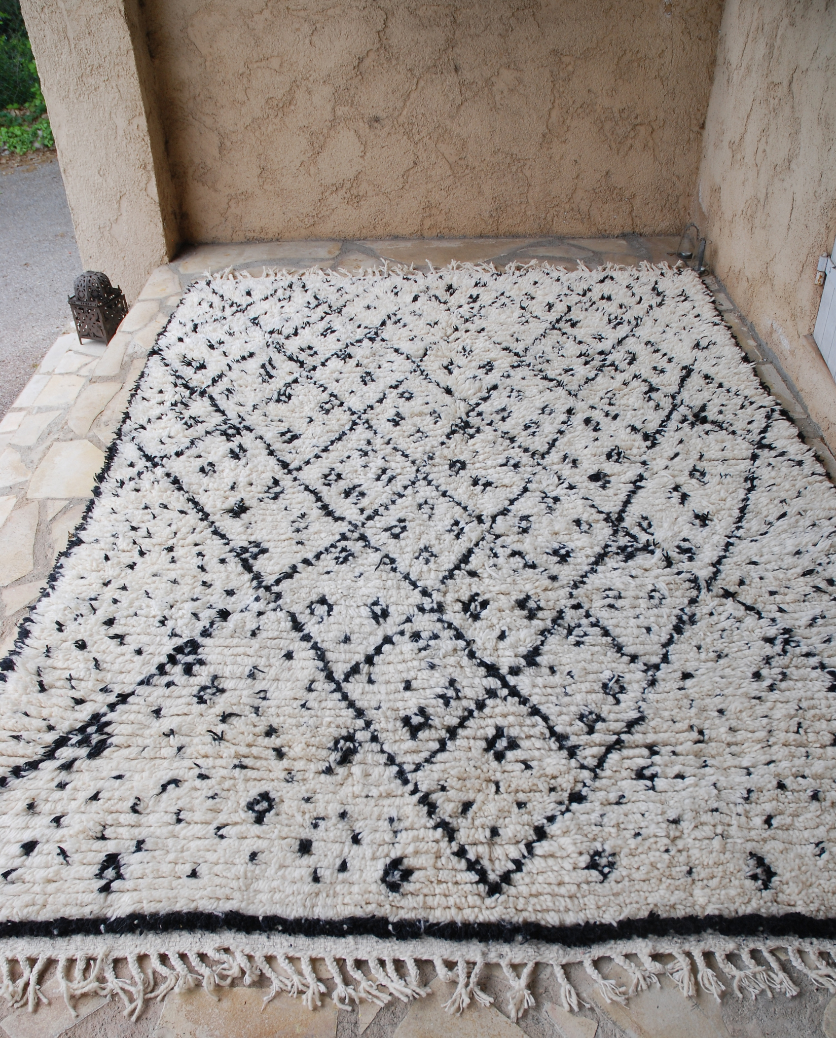  Tapis Beni Ouarain  vintage Atelier Vintage