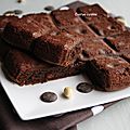 Gateau moelleux aux amandes et chocolat