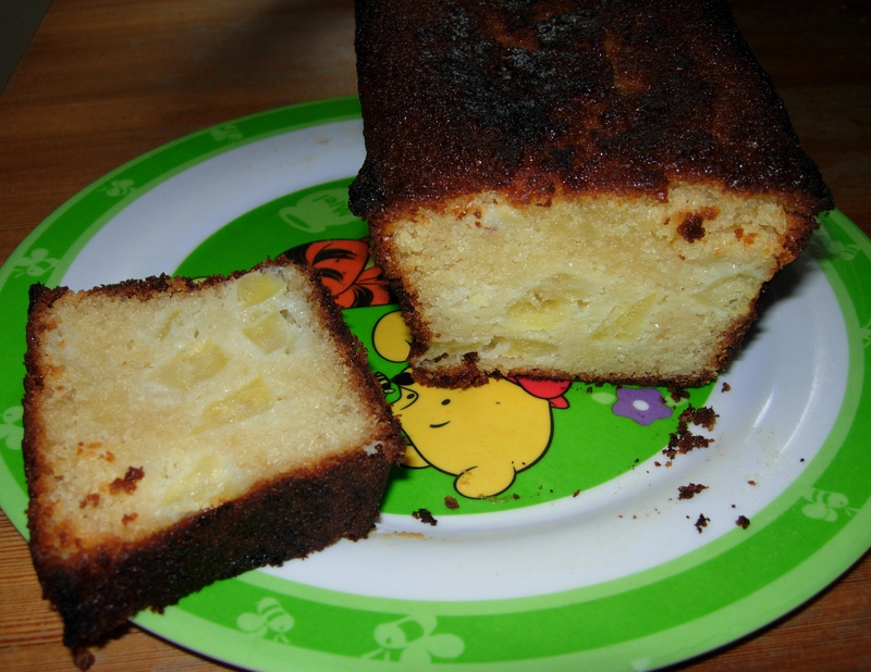 cake pommes rhum