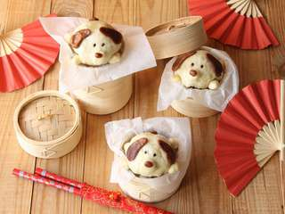 banh-baos-en-forme-de-chien-2018-annee-du-chien