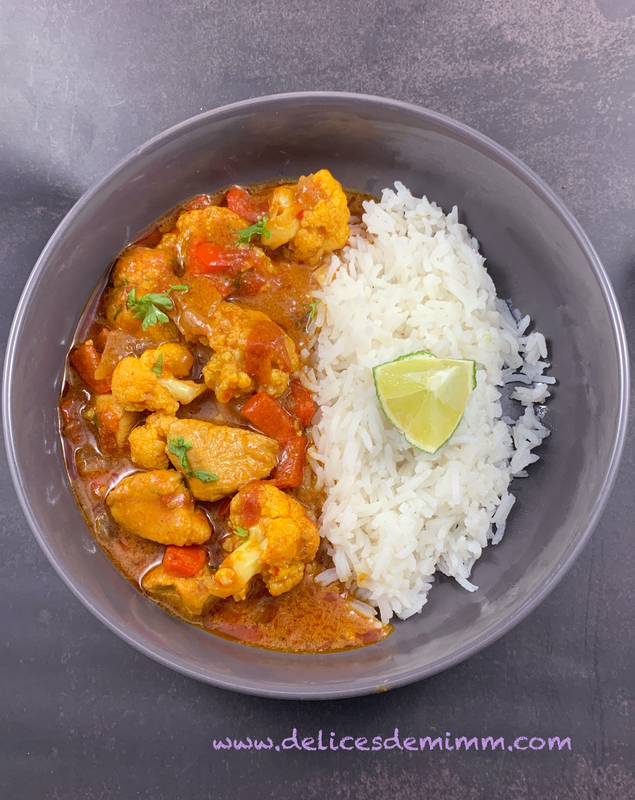 Curry de Madras au poulet