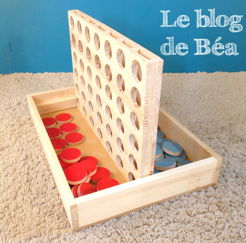 DIY puissance 4 en palette 