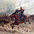 Beauquesne, Scène de bataille de la guerre de 1870 sd