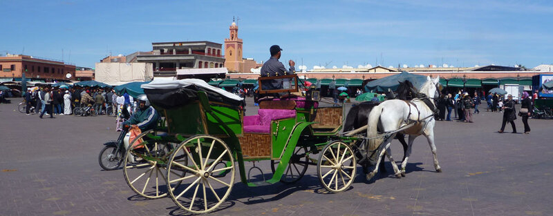 photo 14 départ de Jemaa el fna