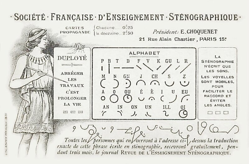 stenographie doc