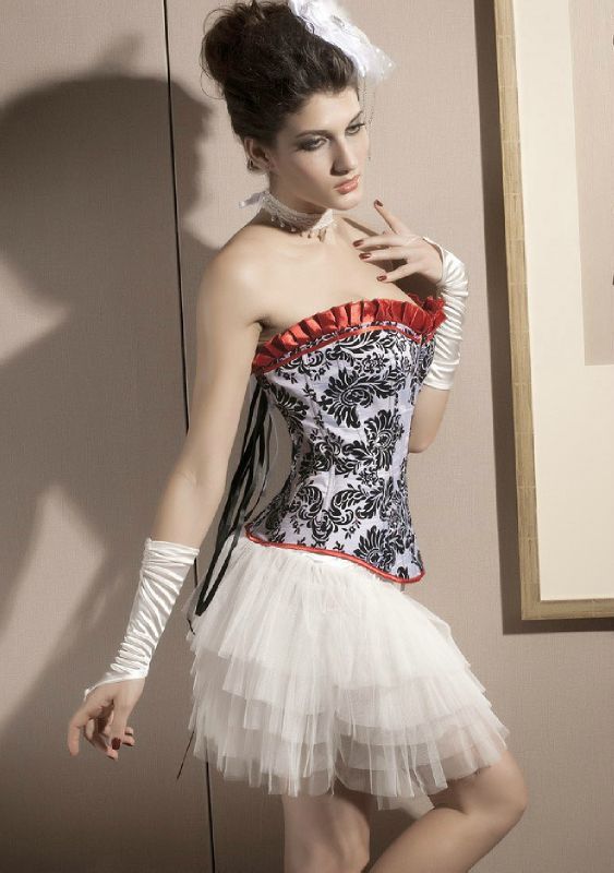 La jupe tutu blanche Bustiers et corsets pour vos soirées